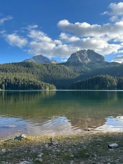 Black Lake in Durmitor National Park, Montenegro.