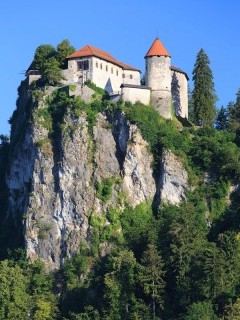 Bled Castle in Slovenia
