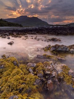Sunrise on Isle of Mull, Scotland