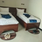 Twin bedroom at All Seasons Hotel, Ethiopia