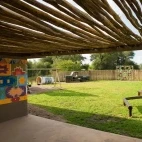 Outdoor EleFun centre for children at Sabi Sabi Bush Lodge.