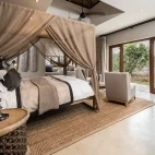 Sabi Sabi Bush Lodge's luxury villa bedrooms.