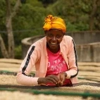 Coffee workers at Aregash Lodge in Ethiopia.