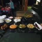 Food at Chebera Safari Lodge in Ethiopia.