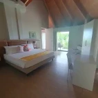 Bedroom at Halla Kella Lodge in Ethiopia.