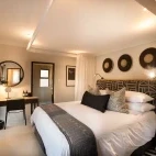 Bedroom at Serondella Game Lodge in South Africa.