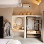 Bedroom at Serondella Game Lodge in South Africa.
