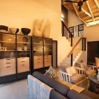 Living room at Serondella Game Lodge in South Africa.