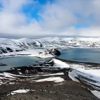 Deception Island in Antarctica