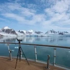 Observation deck on board Ocean Albatros