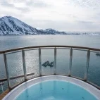 Pool deck on board Ocean Albatros