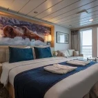 Superior balcony cabin on board Ocean Albatros