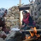 Women cooking in Ulley Valley, India.