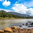 Periyar River in India