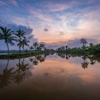 Kerala backwaters in India