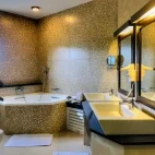 A bathroom at The Blackpool Hotel, Sri Lanka.