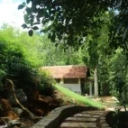 A pathway at Jansen's Bungalow, Sri Lanka.