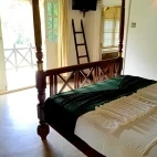 Bedroom at Jansen's Bungalow, Sri Lanka.