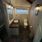 Bathroom at Jansen's Bungalow, Sri Lanka.