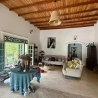 The lounge area at Jansen's Bungalow, Sri Lanka.