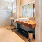 A bathroom at Palmyrah House, Sri Lanka.