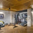 The gym at White Sand Boutique Hotel, Vietnam
