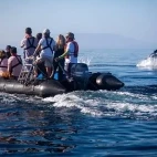 Panga in the Galapagos Islands