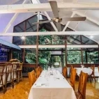 The restaurant at Daintree Wilderness Lodge, Australia.