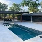Swimming pool at Davidson’s Arnhemland Safari Lodge, Australia.