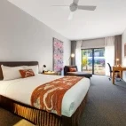 Bedroom at Mercure Kakadu Crocodile Hotel, Australia.
