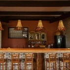 Bar at Fazenda Barranco Alto in the South Pantanal, Brazil.