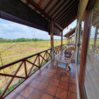 Balcony at Claughton Wild.
