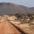 Okonjima landscape in Namibia