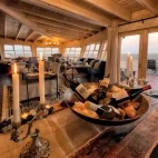 The lounge offers great views of the Skeleton Coast whilst you relax.