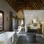 Interior view of a Water Facing Suite at Arathusa Safari Lodge, South Africa