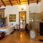 Honeymoon suite at Kings Camp in Timbavati Game Reseve, South Africa.