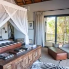 One of the bedroom suites in the Fitzpatricks at Jock villa, South Africa.