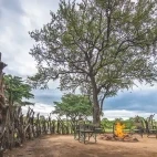 Boma at Shindzela Tented Safari Camp in Timbavati Private Game Reserve, South Africa 