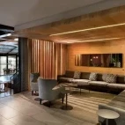 The lobby of the Victoria & Alfred Hotel, Cape Town