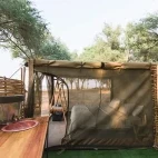 Tent at Kutali Camp in Lower Zambezi National Park, Zambia
