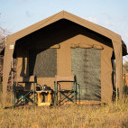 Tent at Bush Lark Mobile Tented Camp, Botswana