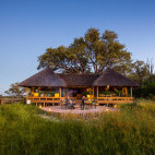 Main lodge at The Jackal and Hide in Khwai Concession, Botswana
