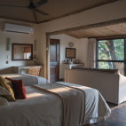 Bedroom at Mashatu Lodge in Botswana
