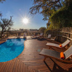 Swimming pool at Mma Dinare in Botswana