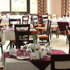 Restaurant at Haile Resort in Awassa, Ethiopia