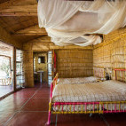 Twin bedroom at Hara Langano Eco Lodge in Ethiopia
