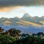 Panorama of Mount Kenya