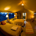 Bedroom at Porini Amboseli Camp in Kenya