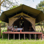 Tent at Porini Mara Camp in Kenya