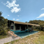 Tent at Porini Rhino Camp in Kenya